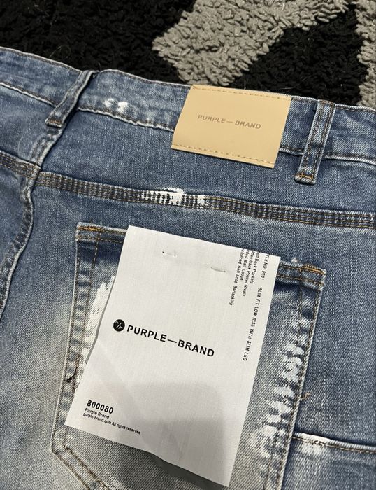 Джинсы Purple Brand Slim fit Amiri jeans