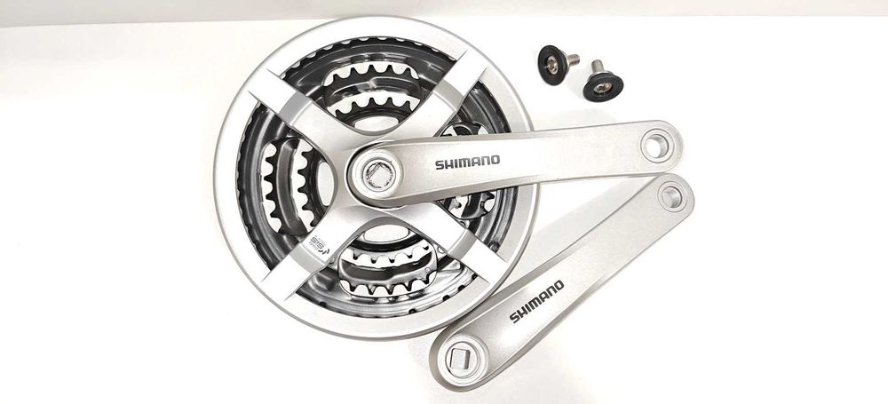 Korba Shimano FC-TY501 175mm 48-38-28T + Śruby | NOWA BOX