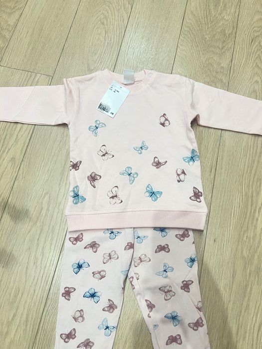 Новий одяг для дівчинки 92 см, лосіни, костюм, світшот, штани, плаття