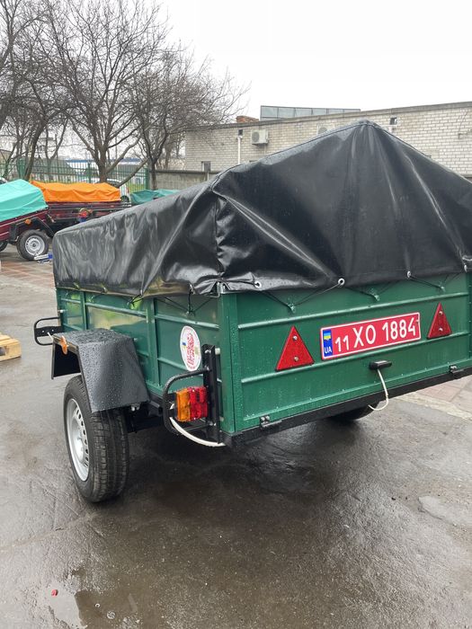 АКЦИЯ! прицеп 2м на 1.3м от завода изготовителя.Заводская цена.Причеп