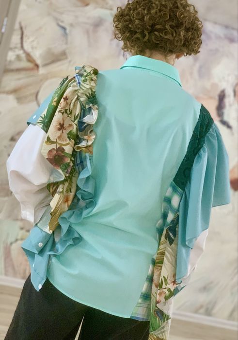 Жіноча сорочка на довгий рукав