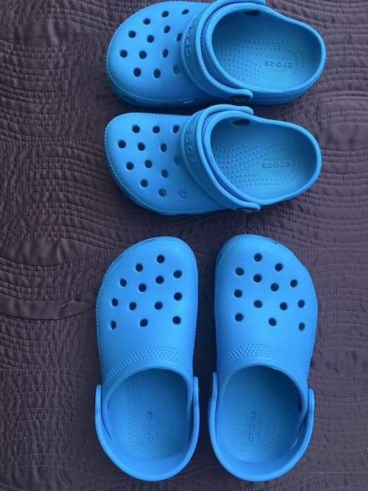 Блакитні Crocs clog оригінал C9