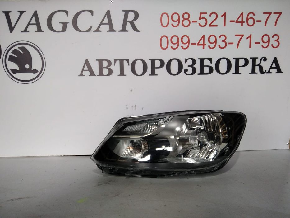 Фара, фари Volkswagen Caddy, Touran