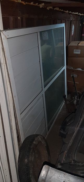 Маталлопластиковая конструкция.б.у.Размер 2.005.*186.две шт