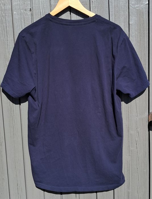 Alpha industries NASA odblask reflective koszulka tshirt XL granatowa