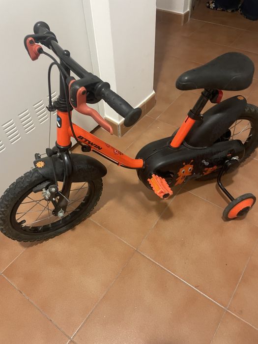 Bicicleta criança com rodinhas