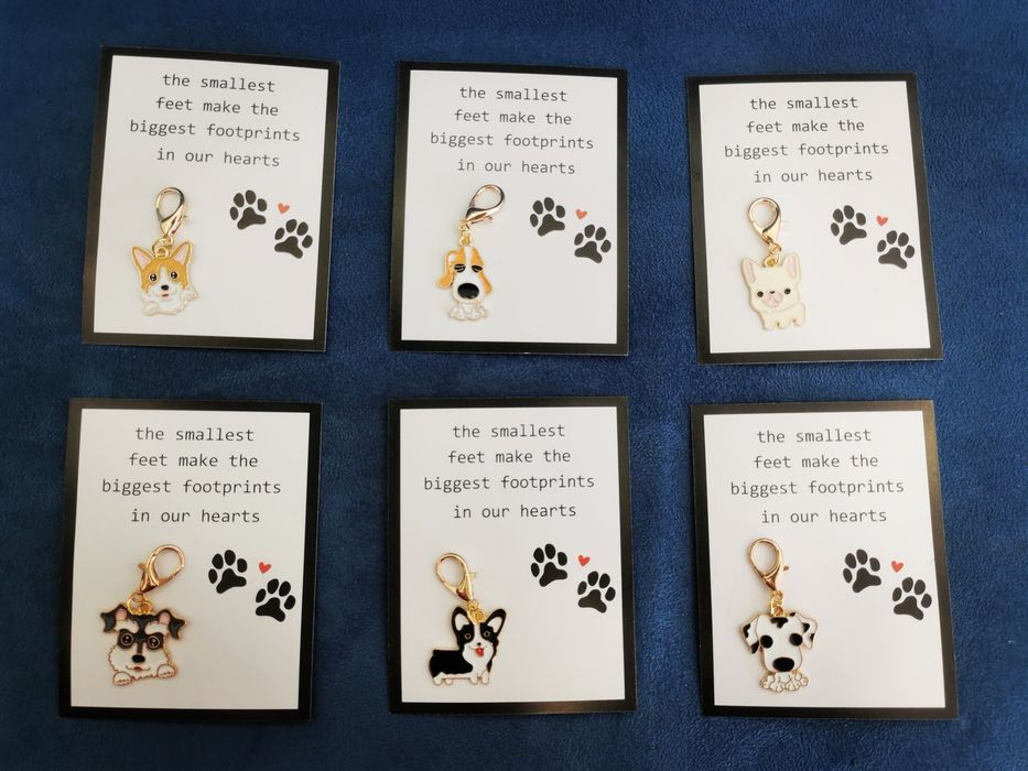 Porta chaves animais pata cão