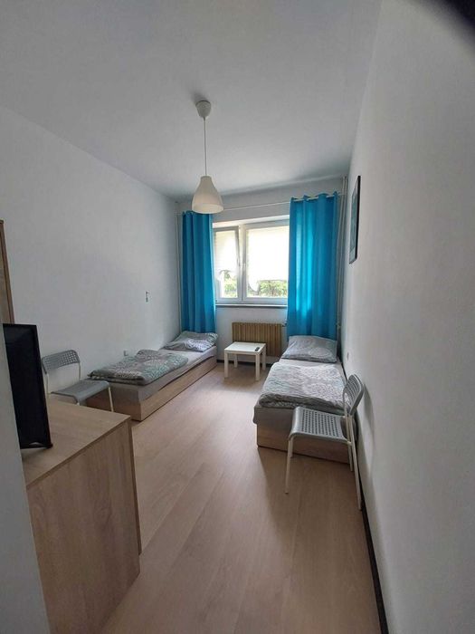 Pokoje 2 os. z łazienkami i TV dla pracowników