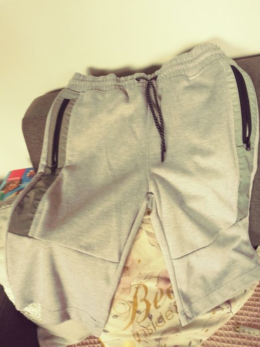 Spodenki southpole S szare meskie proste