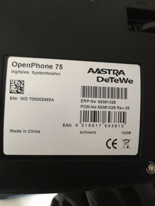 Telefone IP Aastra 75