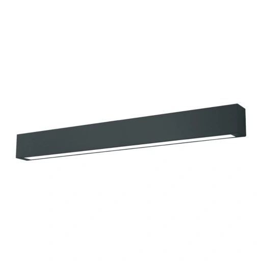 lampa ścienna, kinkiet ibros l czarny ip44 do łazienki