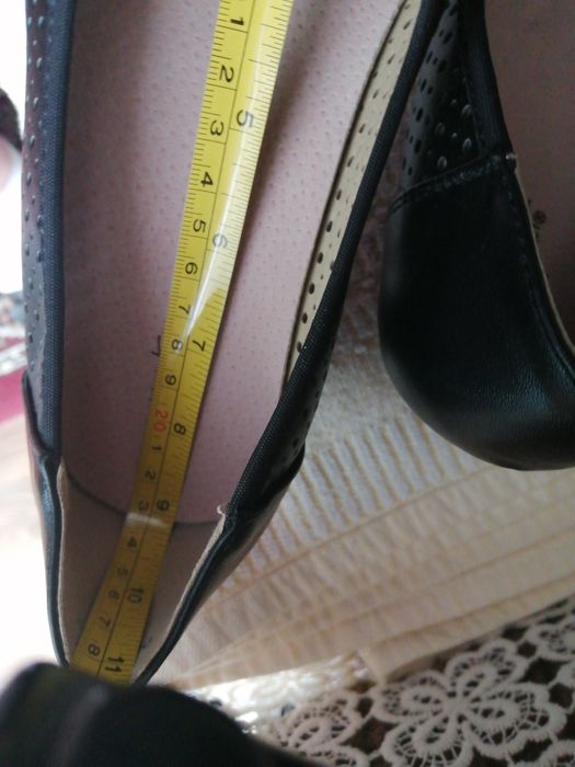 Czółenka Nowe na słupku roz 38 dł wk 24cm