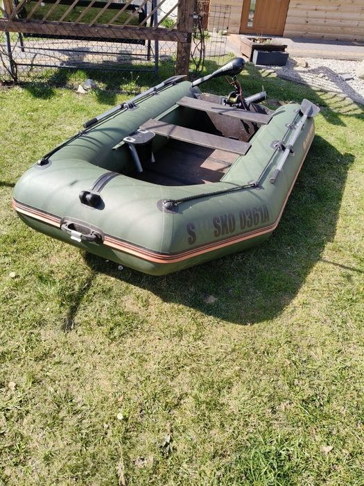 Ponton wędkarski Kolibri 330 silnik + Echosonda
