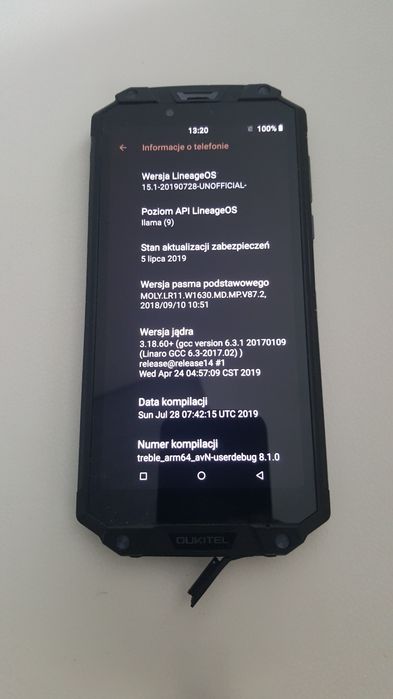 Telefon android Oukitel 64gb