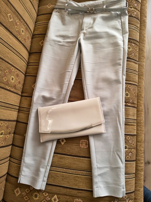 Spodnie damskie 36 plus kopertówka