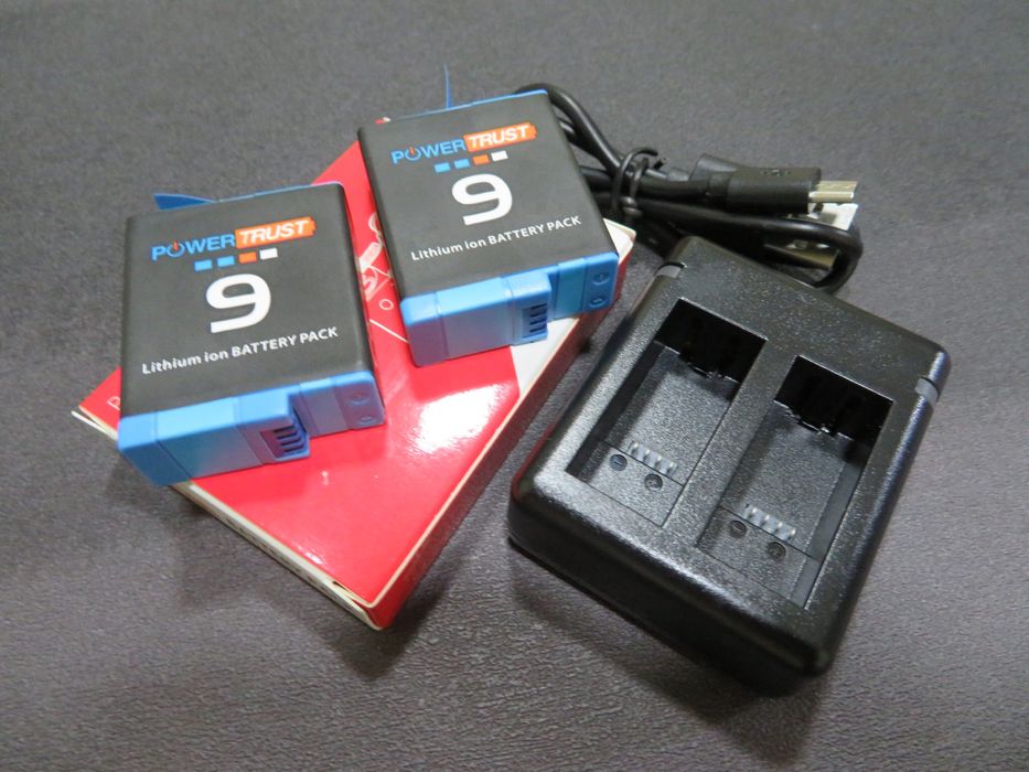 Kit Carregador/Bateria - Gopro Hero 9/10/11/12
