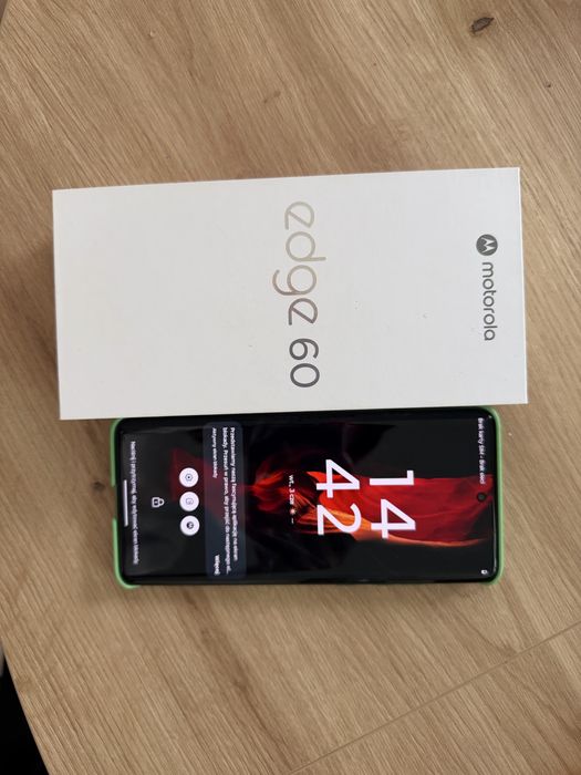 Motorola Edge 60 5G 12/256 GB Green – NOWA, tylko rozpakowana