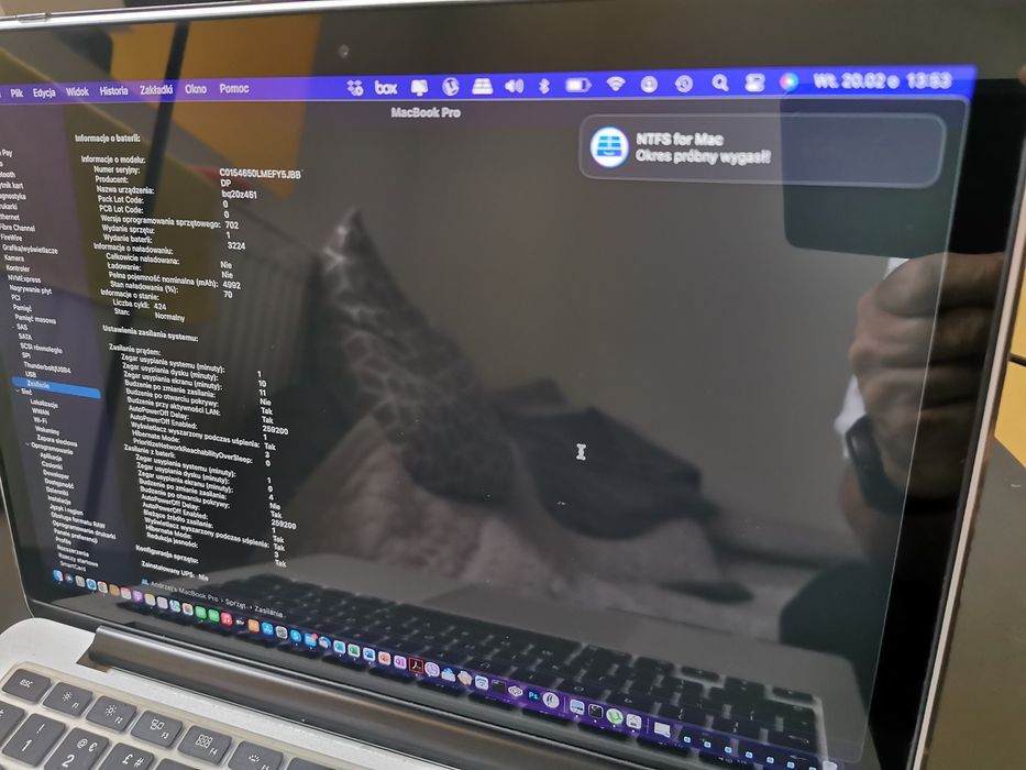 Macbook pro 13 cali model 2015 8/1000GB