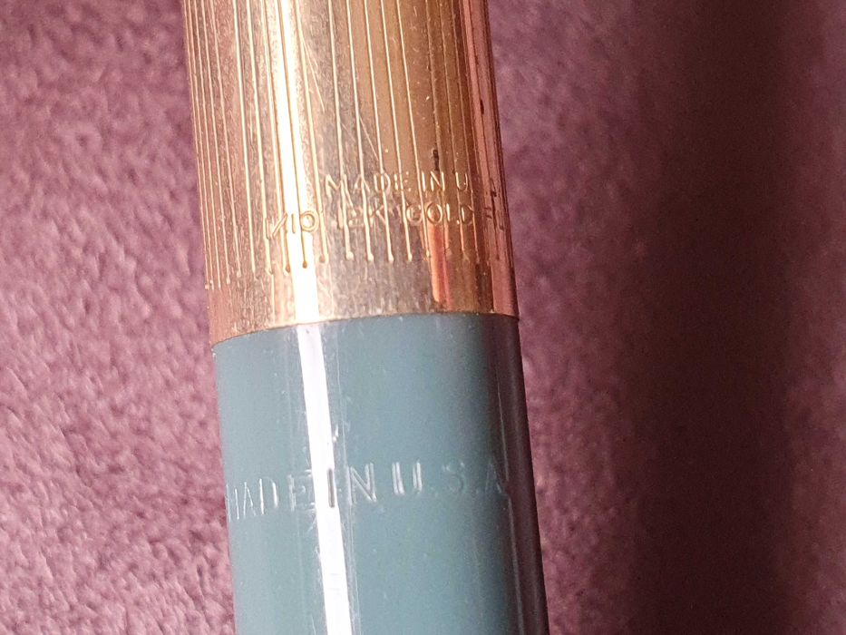 Caneta Lapiseira Parker 51 LL Liquid Lead, de chumbo líquido, 12K, USA