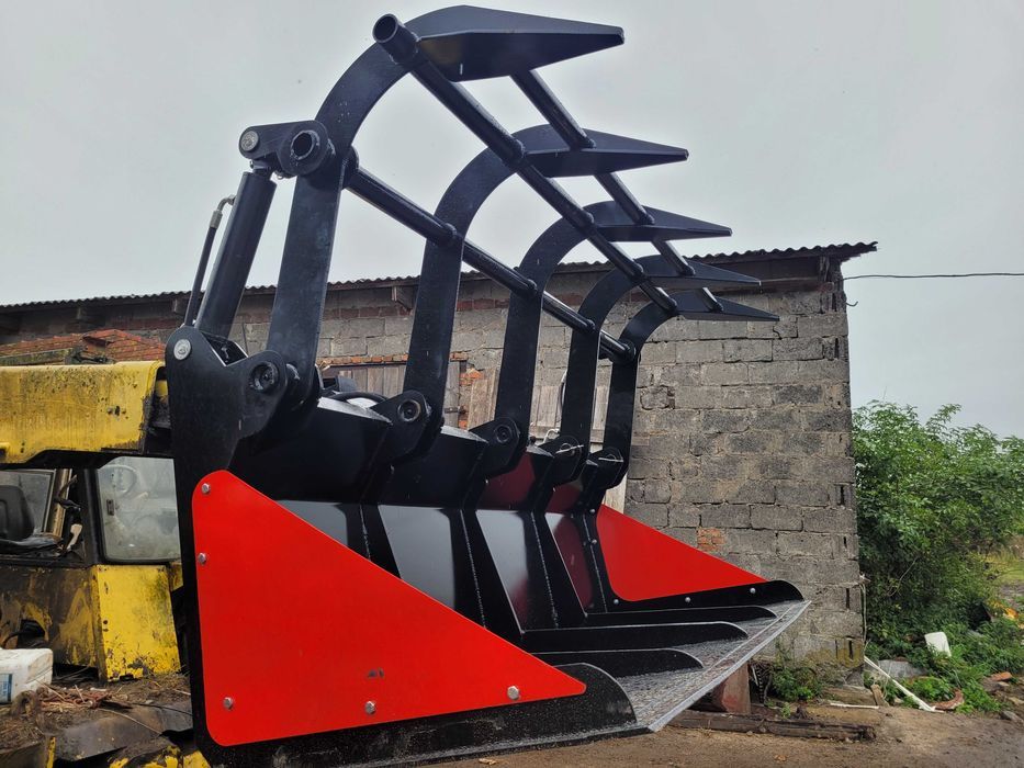 Krokodyl do tura ciągnika od 1.2m do 2.5m ładowarki JCB MANITOU dowóz