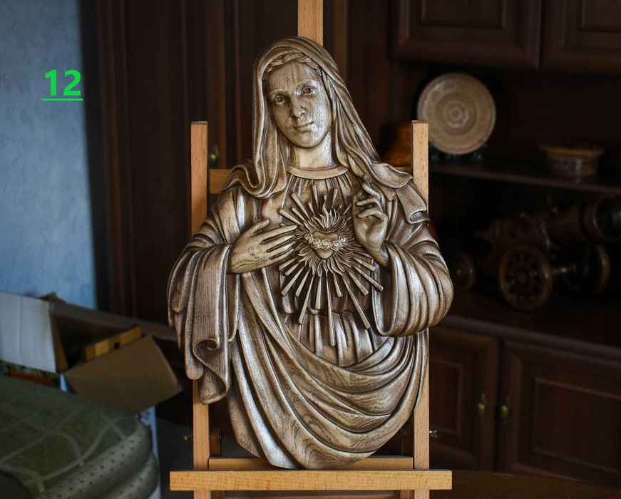 Панно з дерева, ікона, образ, Тайна Вечеря