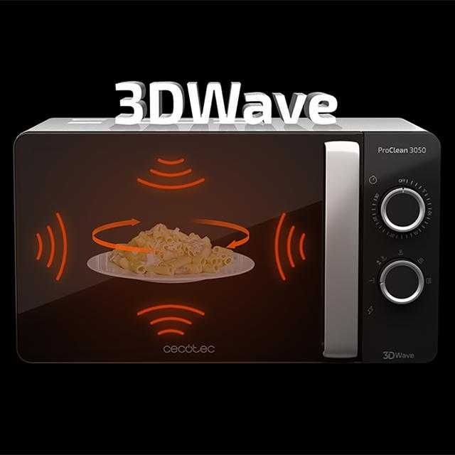 Micro-ondas Cecotec ProClean 3050 – Novo, Selado na Caixa
