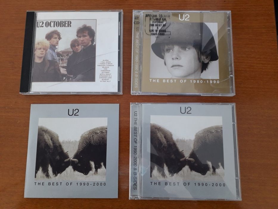 CD U2 conjunto coleção