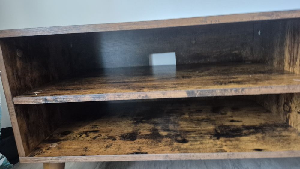 Szafka RTV pod telewizor Loft, rustykalna