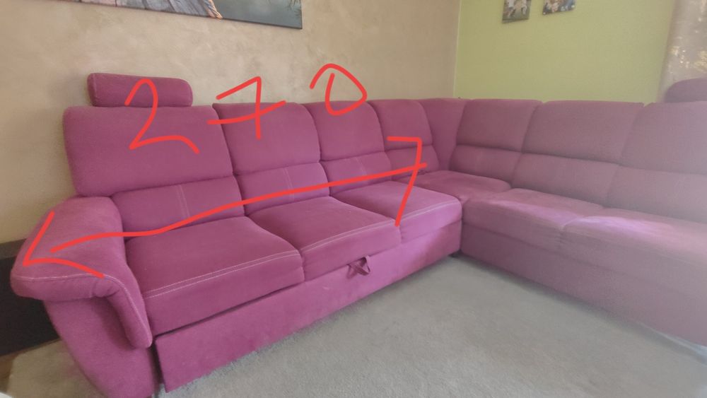 Narożnik tylko 100zl Funkcja spania szybki odbior