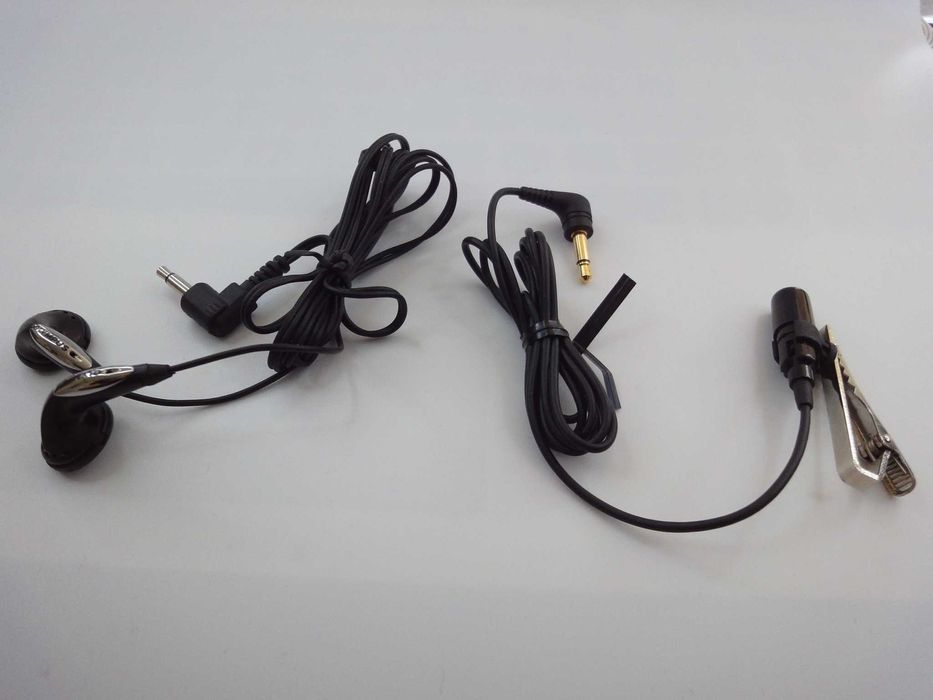 OLYMPUS VN-960PC nowy dyktafon z dodatkowym mikrofonem i słuchawkami