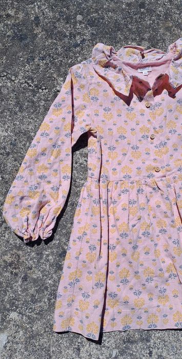Vestido florido Gocco 6 anos
