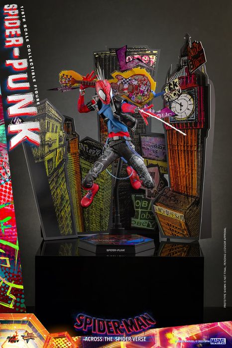 Фигурка 1/6 hot toys mms 726 ACROSS THE SPIDER-VERSE – SPIDER-PUNK