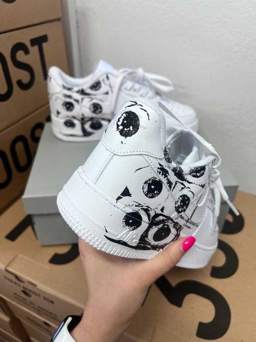 Женские кроссовки Nike Air Force 1 Low х Comme des Garçons Supreme