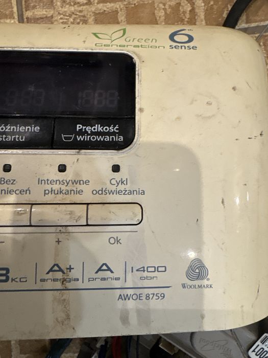 Pralka whirpool awoe 8759 części wszystkie