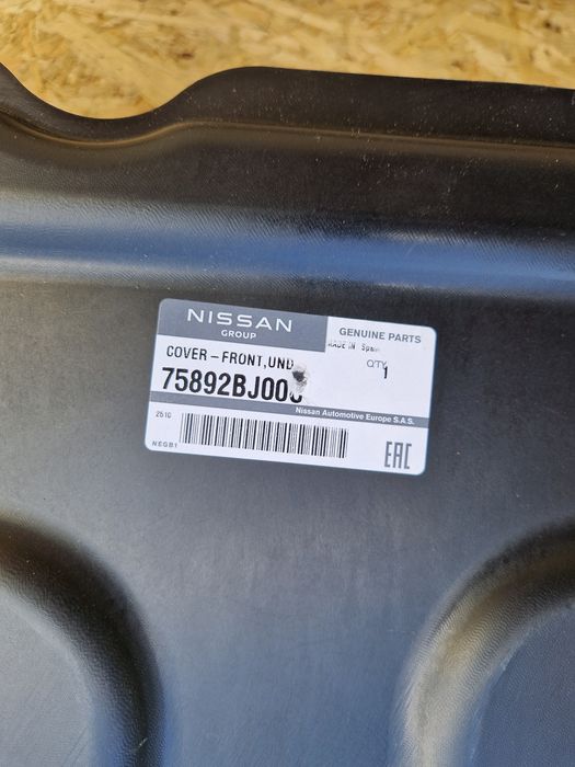 osłona silnika pod silnik nissan nv200