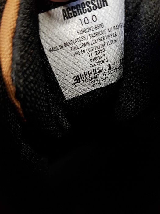 Buty robocze AGGRESSOR rozm 43 wkł 29 cm S3