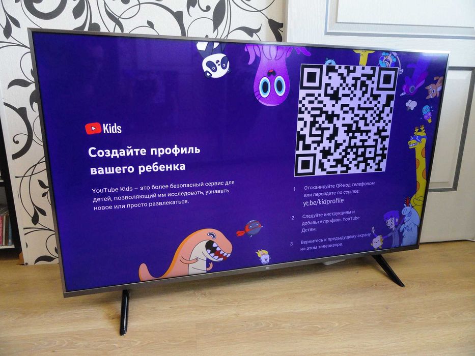 4К смарт телевизор Xiaomi 50 дюймов