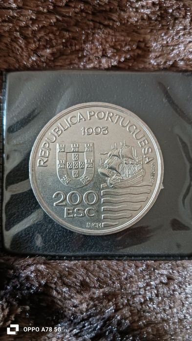 4 Moedas de 200 escudos