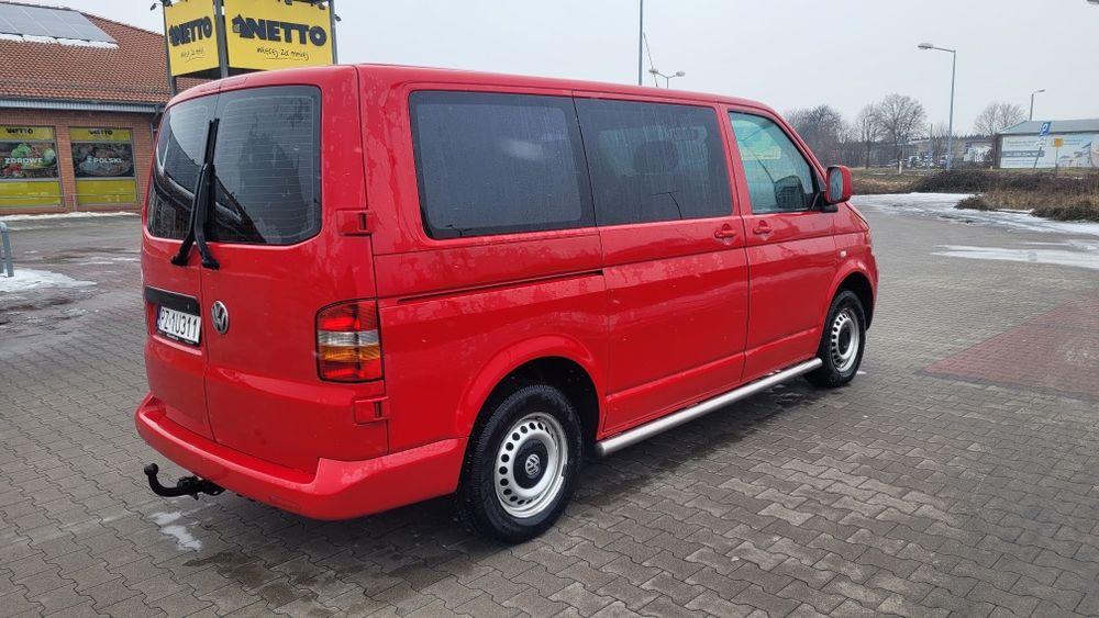 VW T5 - 9 osobowy - 1.9 TDI - Tempomat - Webasto - hak