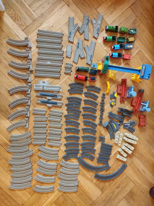 Tomek i przyjaciele Trackmaster Fisher Price duży zestaw
