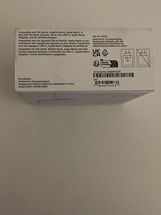 Słuchawki Apple air pods 2 pro