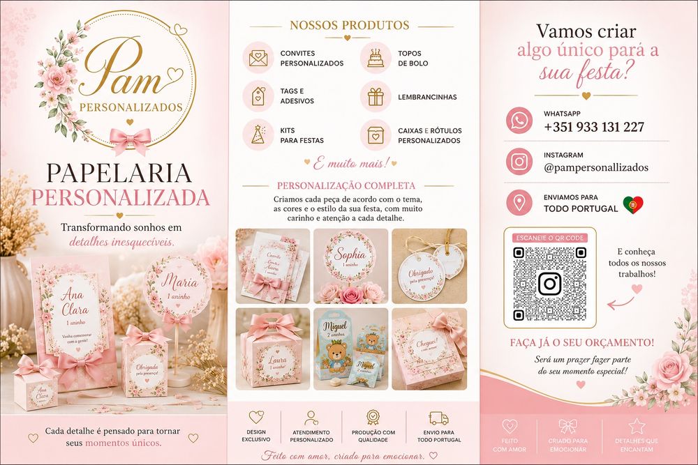 Papelaria personalizada