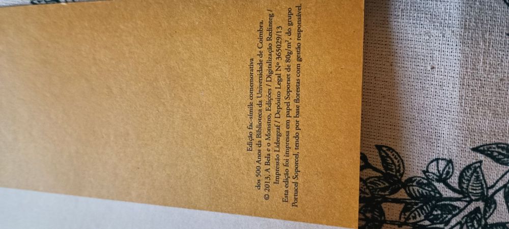 Mensagem, de Fernando Pessoa,edição fac-similada.