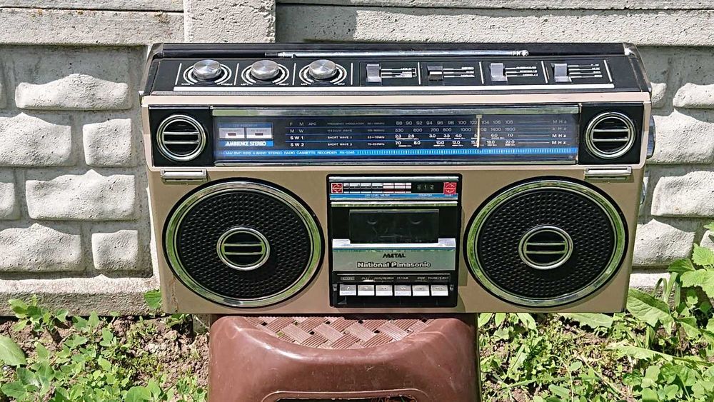 Японська магнітола National Panasonic RX-5045F (Вінтаж + USB/MP3/AUX)