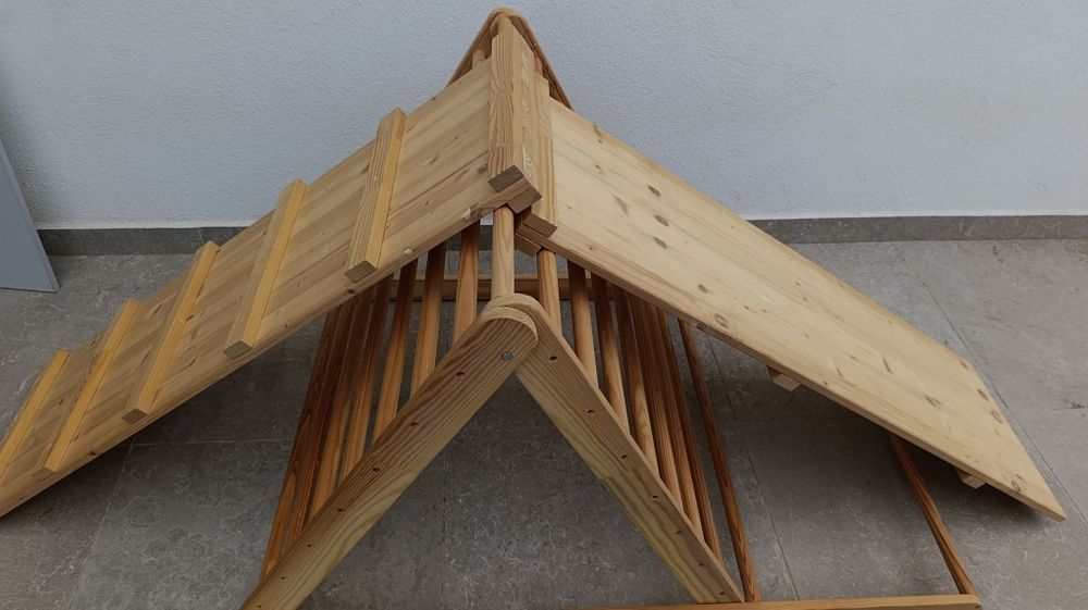 Montessori Rocket + Triângulo de aprendizagem com pranchas