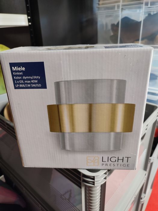 Miele kinkiet złoty