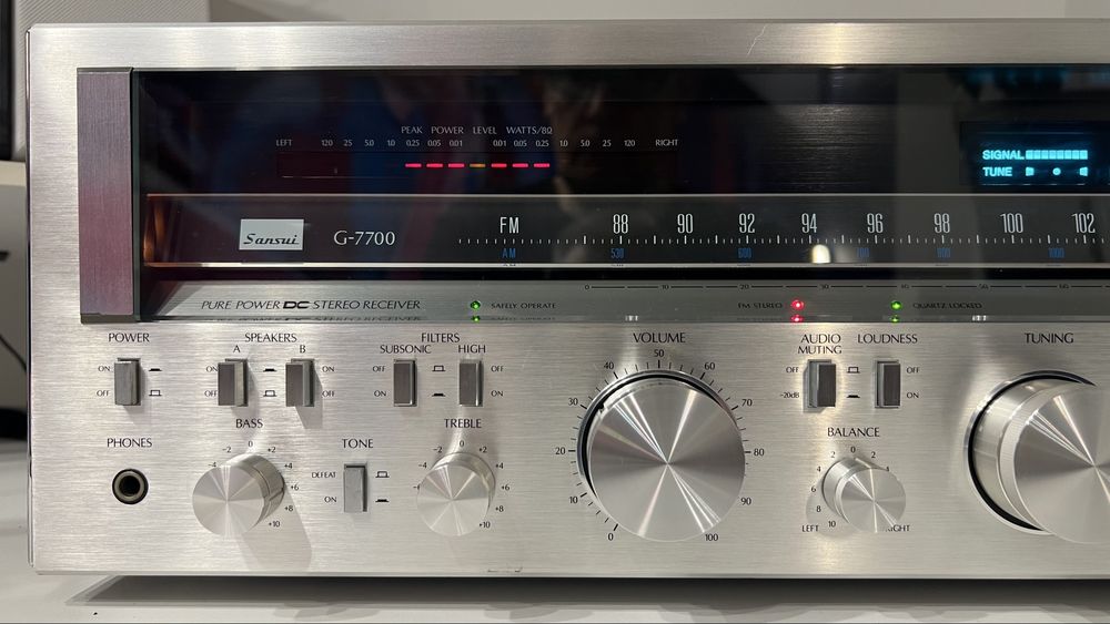 Sansui G-7700/mint stan/RARYTAS/tylko dla konesera/SERWIS