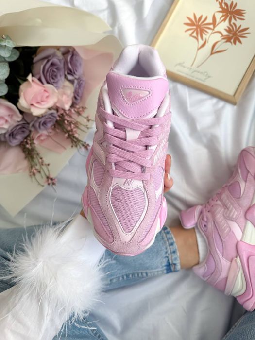New Balance 9060 Full Pink, Нюбеланс 9060 рожевііі