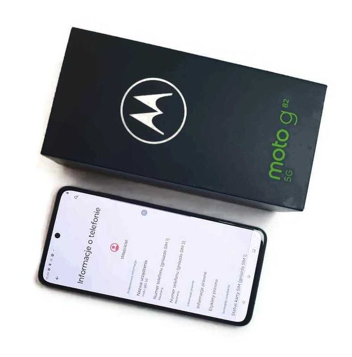 Smartfon MOTOROLA Moto G82 5G Bez Rat!!!