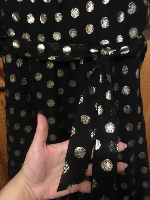 MSK czarna sukienka wieczorowa z USA 10 UK / 38 PL